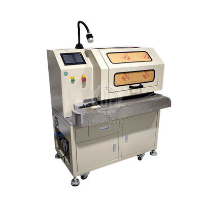 80mm de Verwerkingsmachine van de Lengte2400pcs/h Draad om Beveiligingslaag Te verdraaien