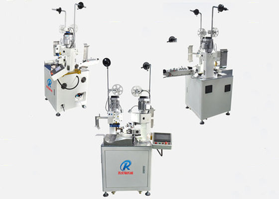 The manufacturer supplies automatic double head cable terminal machine, strip terminal machine, mute terminal machine