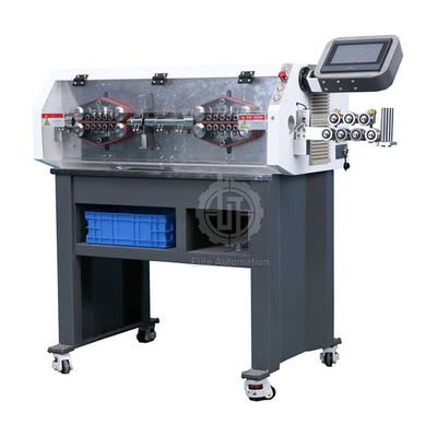 Touch screenbesnoeiing en de Machine van de Strookdraad, Automatische de Kabelsnijmachine van Dia25mm 1800PCS/H
