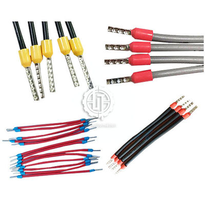 0.5-2.5mm2 kabel/Draadterminal het Plooien Machine40kg Gewicht