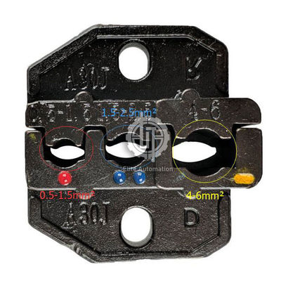 Compacte Crimper 0.25-6.0mm2 van de Schakelaar Pneumatische Draad Plooiende Waaier
