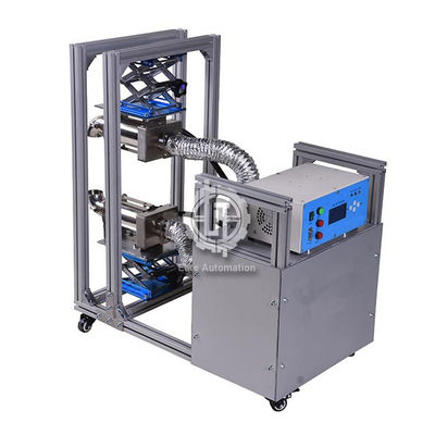 Dia50mm/25mm 198M3/H krimp Buis Heater With Two Outlets