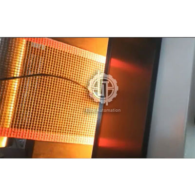 De Hitte van de draaduitrusting het Krimpen Machine, 3.5m/Min Heat Shrink Tubing Heater