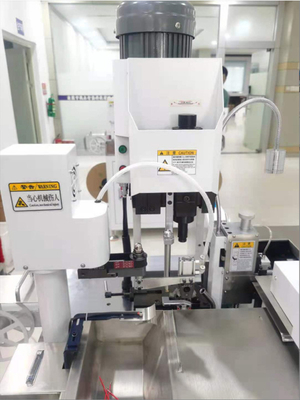 AC220V volledig Servo Dubbele Hoofd Eindmachine met LCD het Scherm