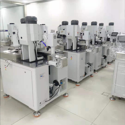 AC220V volledig Servo Dubbele Hoofd Eindmachine met LCD het Scherm