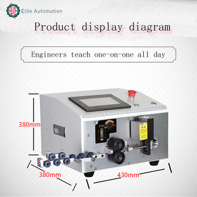 120W semi Automatische Fles Labeler Dia25mm-150mm voor Ronde HUISDIERENflessen