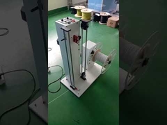 Setting out machine with brake setting out frame discharge machine receiving machine